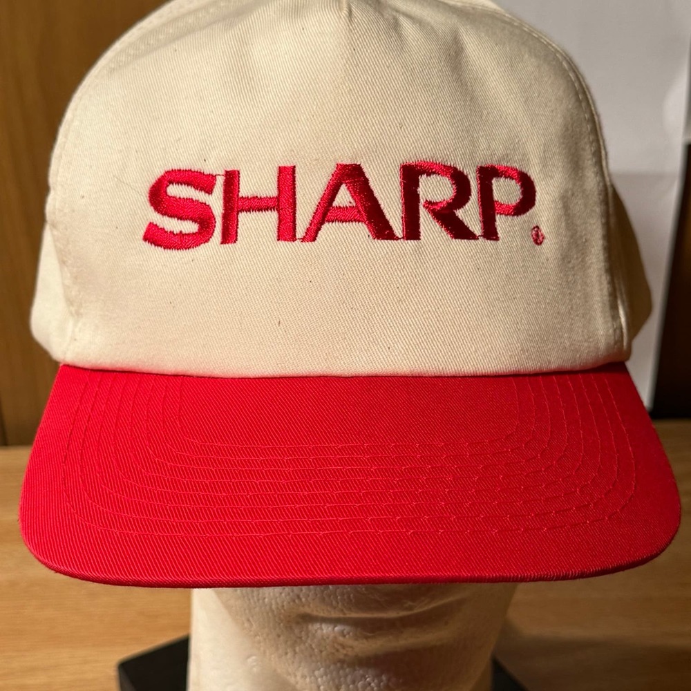 Vintage Sharp Electronics Snapback Hat Cap